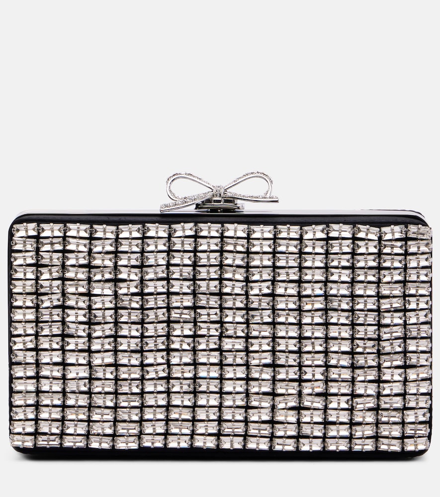 Clutch Bow con cristalli