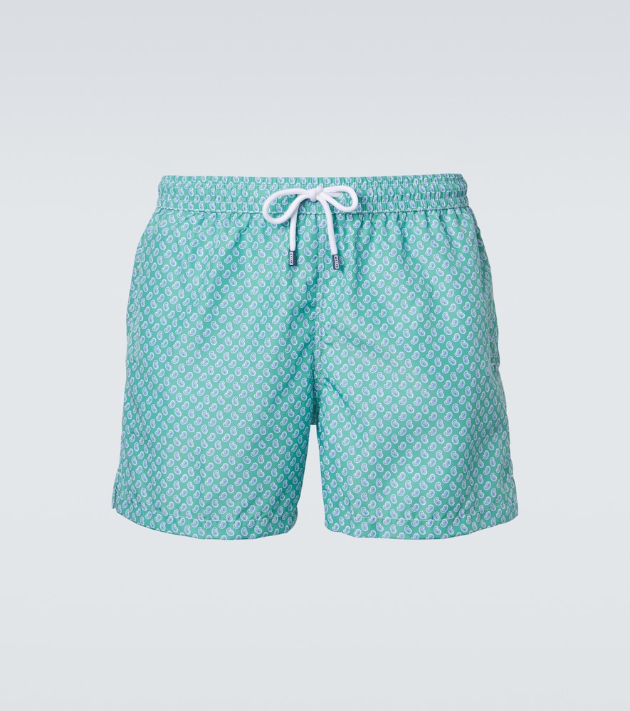 Fedeli Madeira Swim Trunks In Green