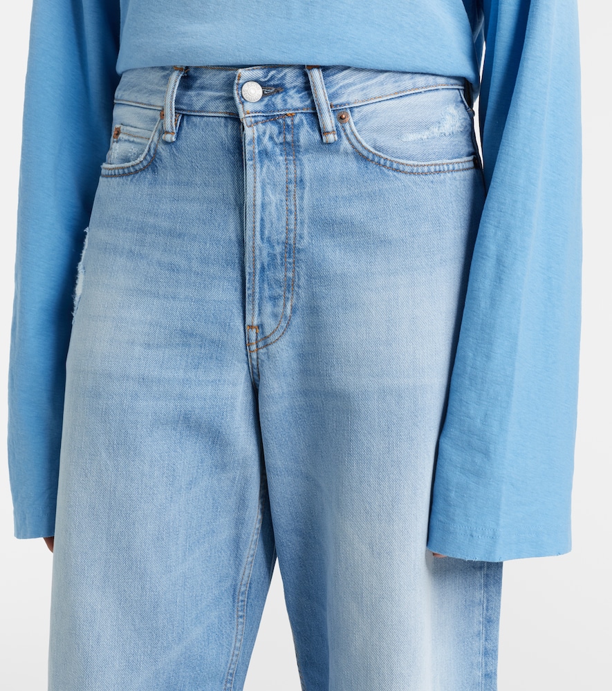  Acne Studios Acne Studios Jeans Anchos 1981 De Tiro Medio 