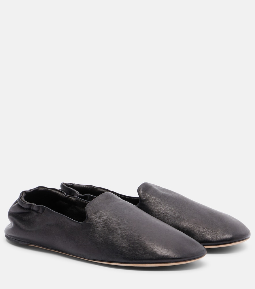 Slippers Casa aus Leder