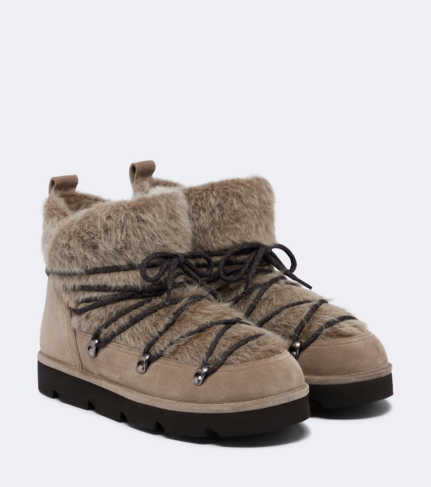 Brunello Cucinelli Bottes de neige Monili en daim 1700 €