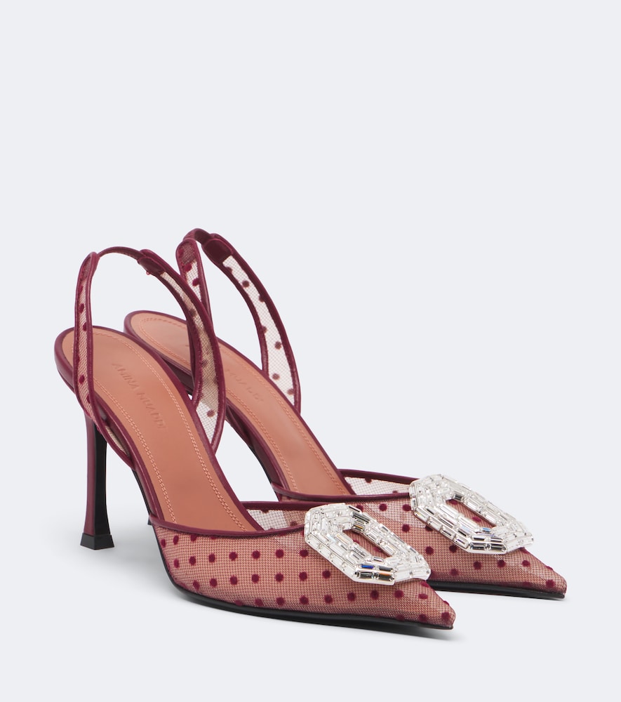 Camelia Point D'Esprit Slingback