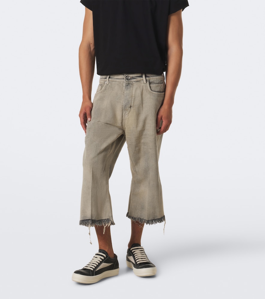 Bolan Cropped Wide-Leg Jeans