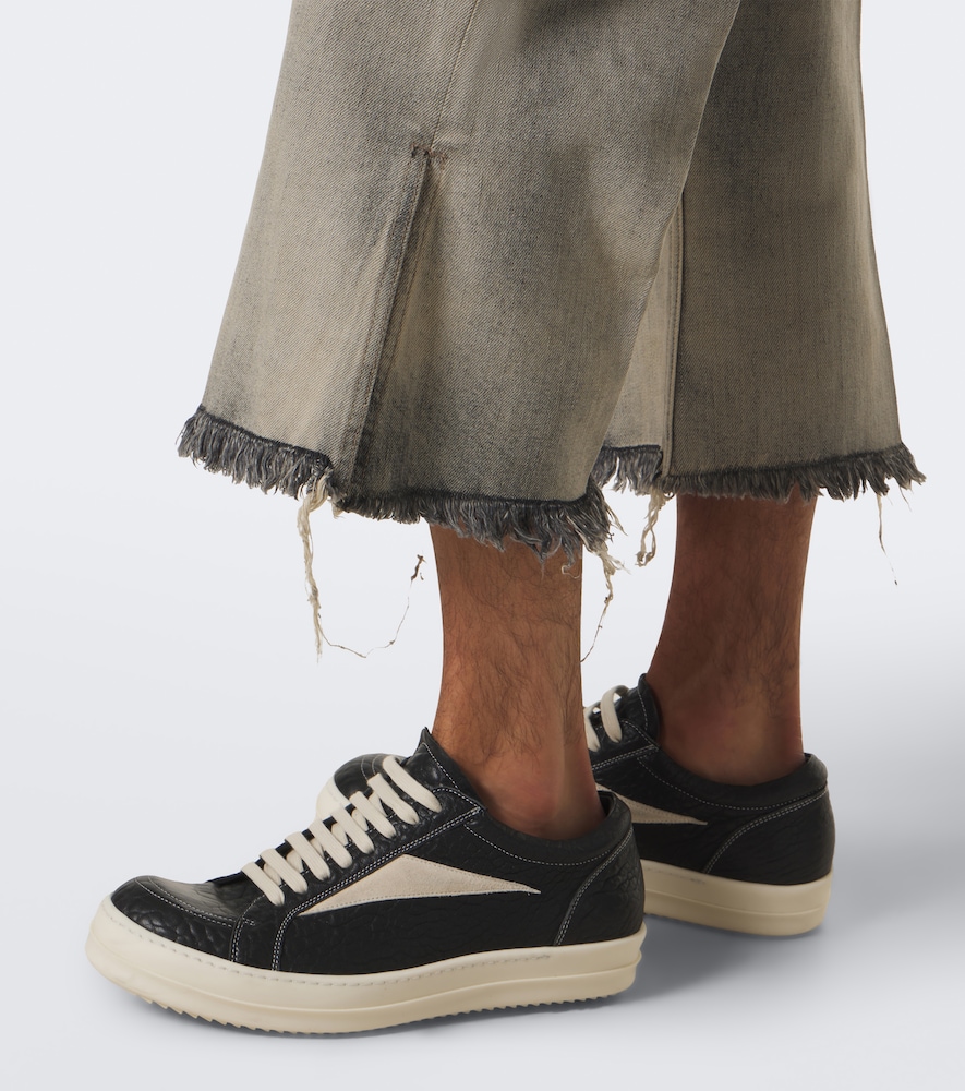 Bolan Cropped Wide-Leg Jeans