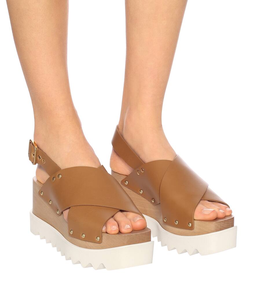STELLA MCCARTNEY ELYSE PLATFORM SANDALS,P00436580