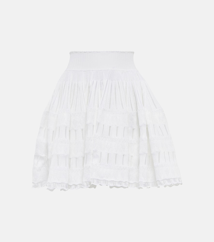 Alaïa Crinoline pleated miniskirt