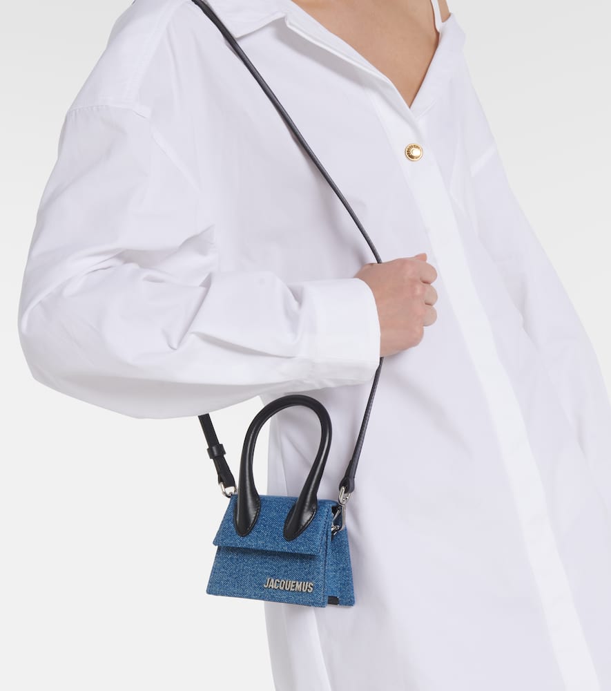 Jacquemus Le Chiquito Mini denim tote bag