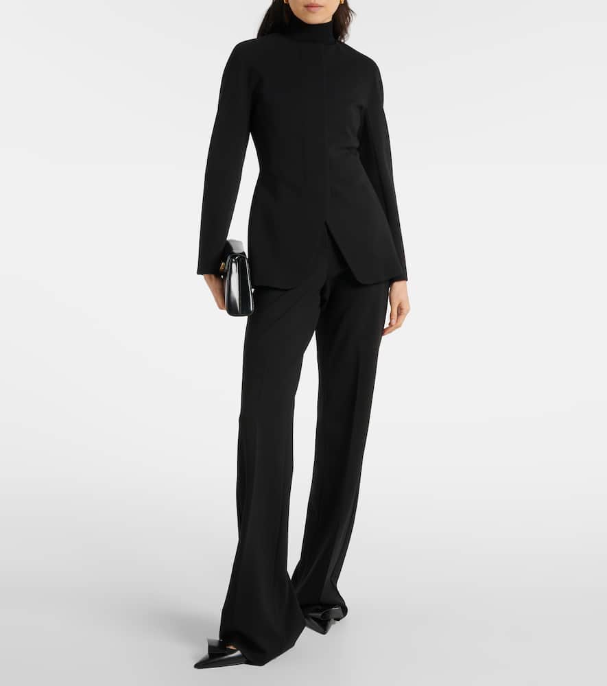 Max Mara Girone Jersey Jacket In Black