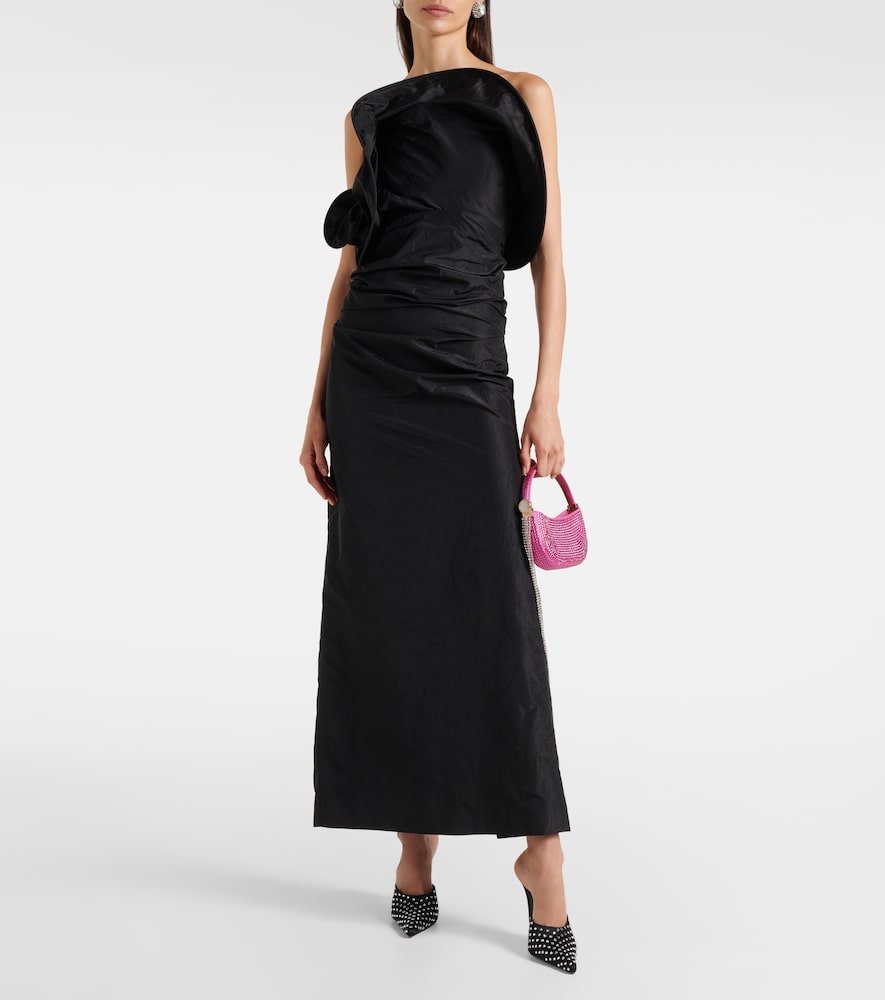  Magda Butrym Magda Butrym Robe Aus Seidentaft 