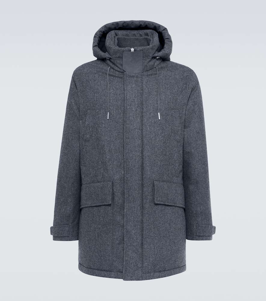 ZEGNA WOOL DOWN COAT