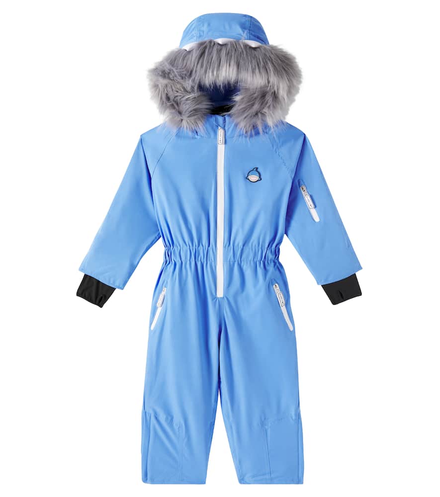 Roarsome Kids' Reef The Shark Snowsuit In Blue