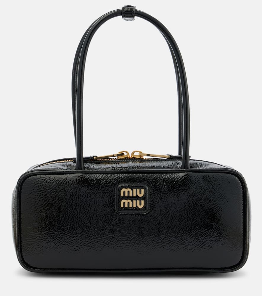 Beau patent leather tote bag