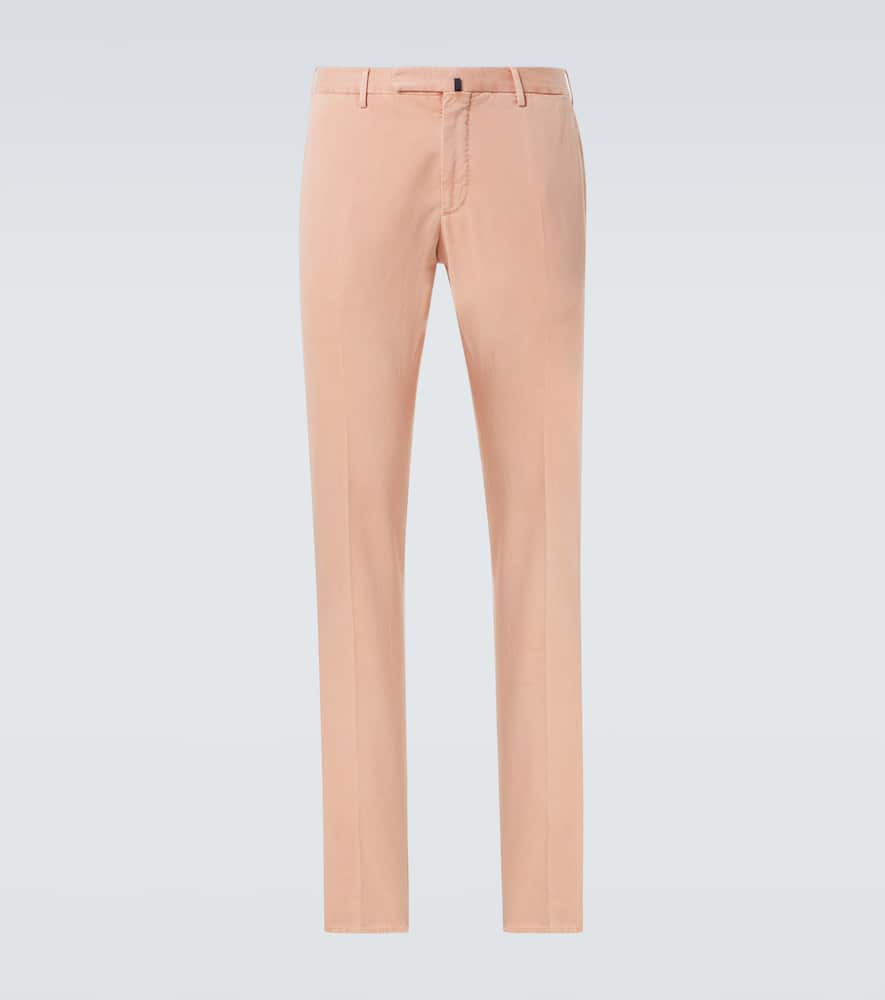 Cotton slim pants