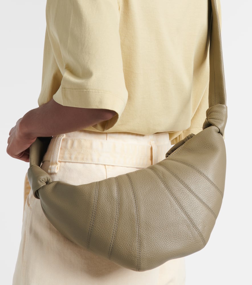 Lemaire Croissant Small Leather Shoulder Bag