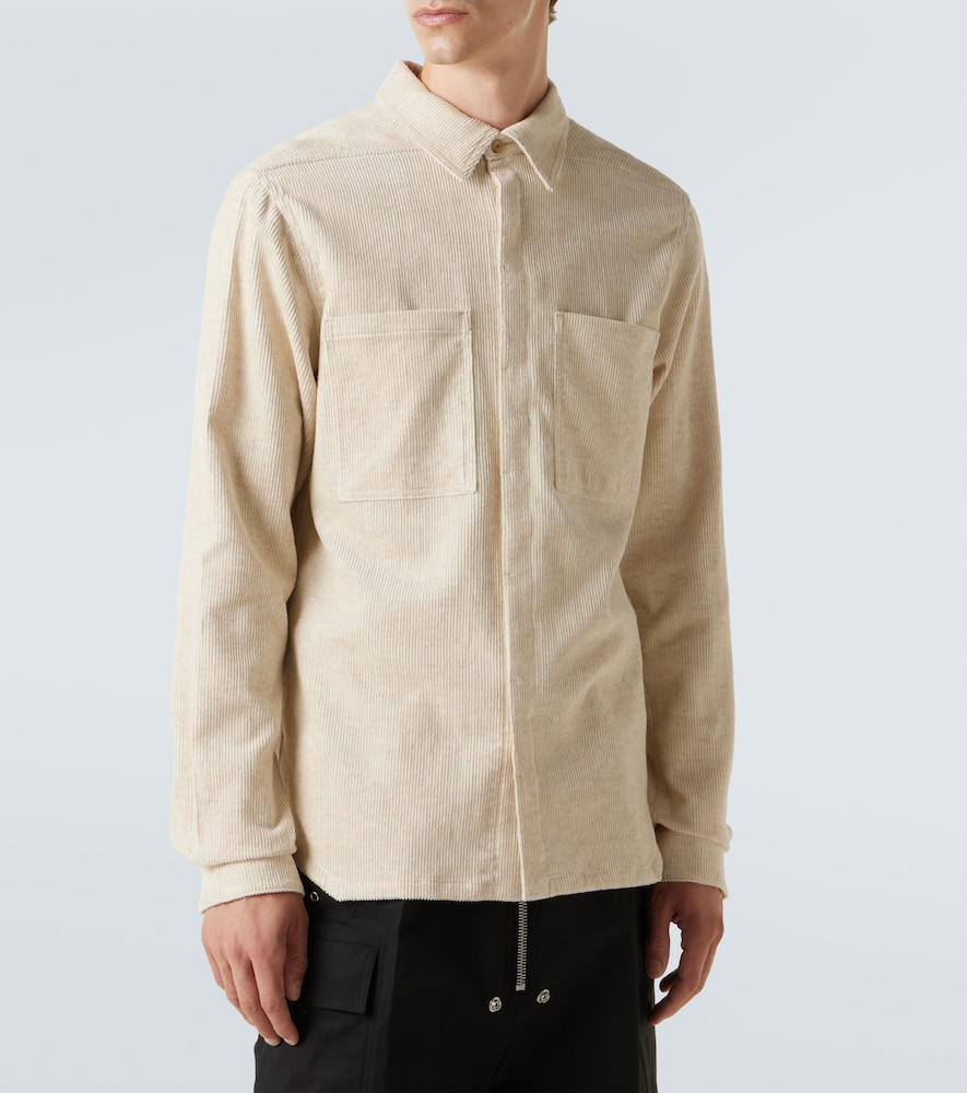  Rick Owens Rick Owens Hemdjacke Aus Cord 
