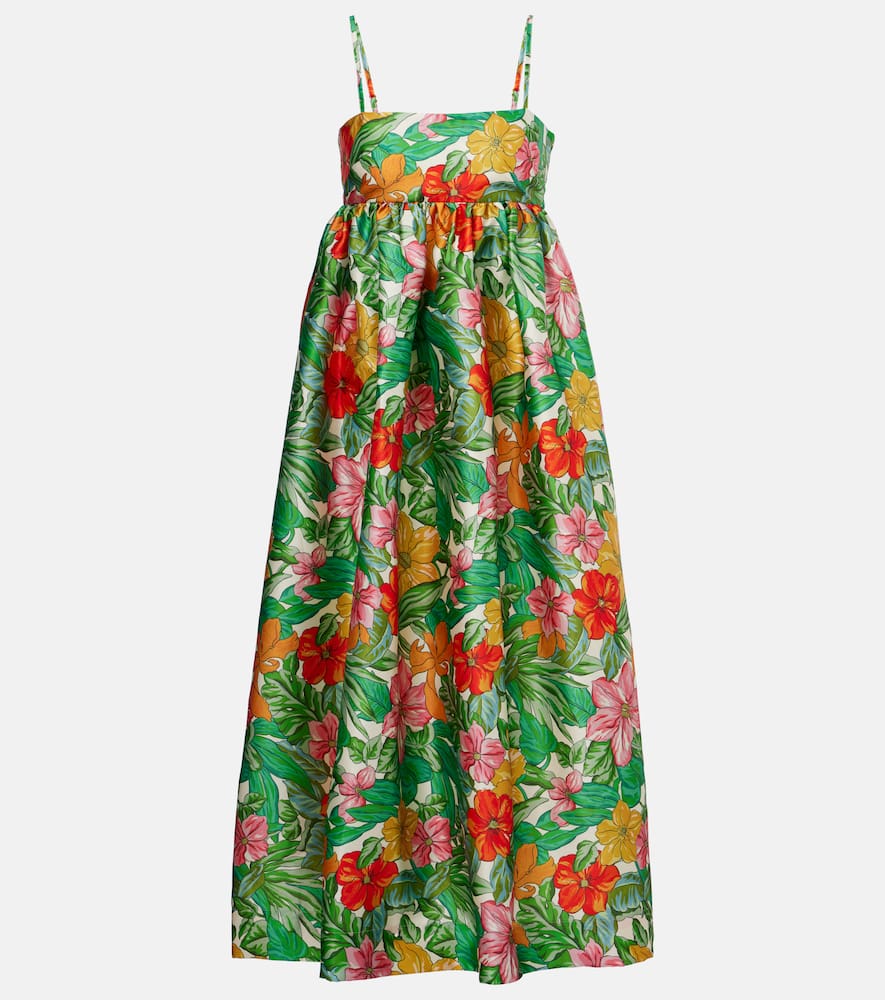 Alemais Amelia Printed Gown In Multicoloured