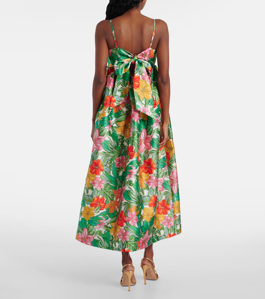 Alemais Amelia Printed Gown In Multicoloured