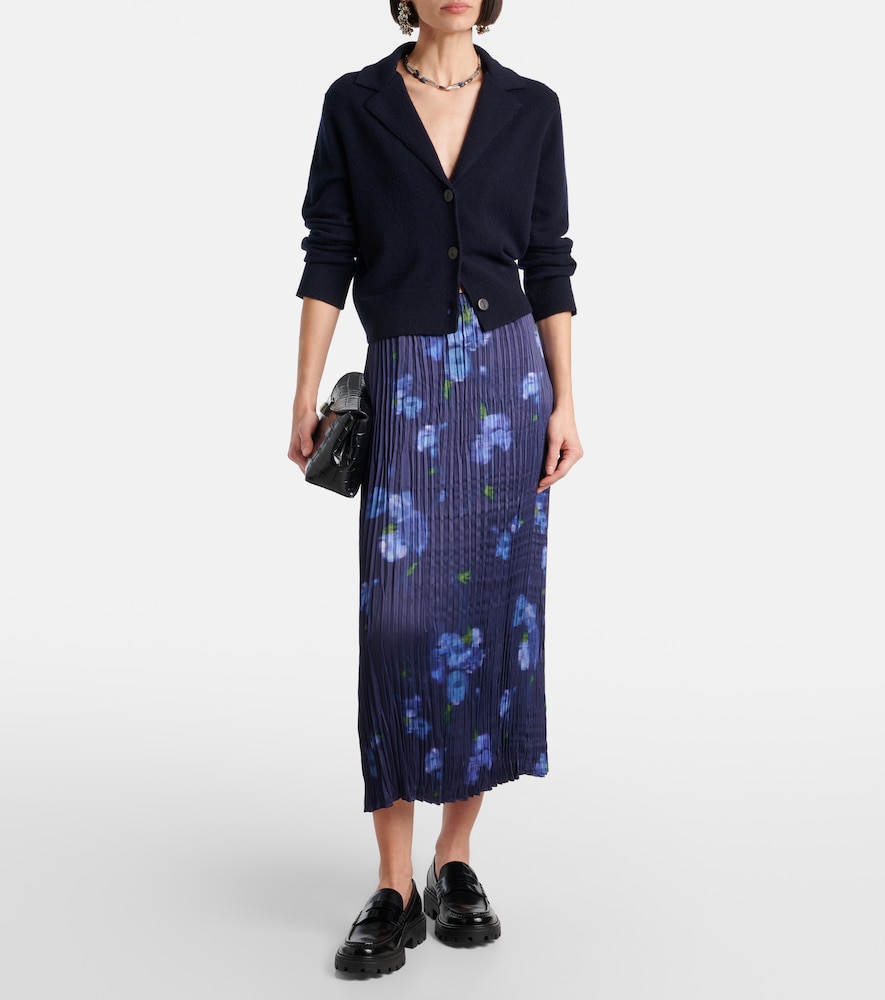 Vince Cropped wool and cashmere cardigan