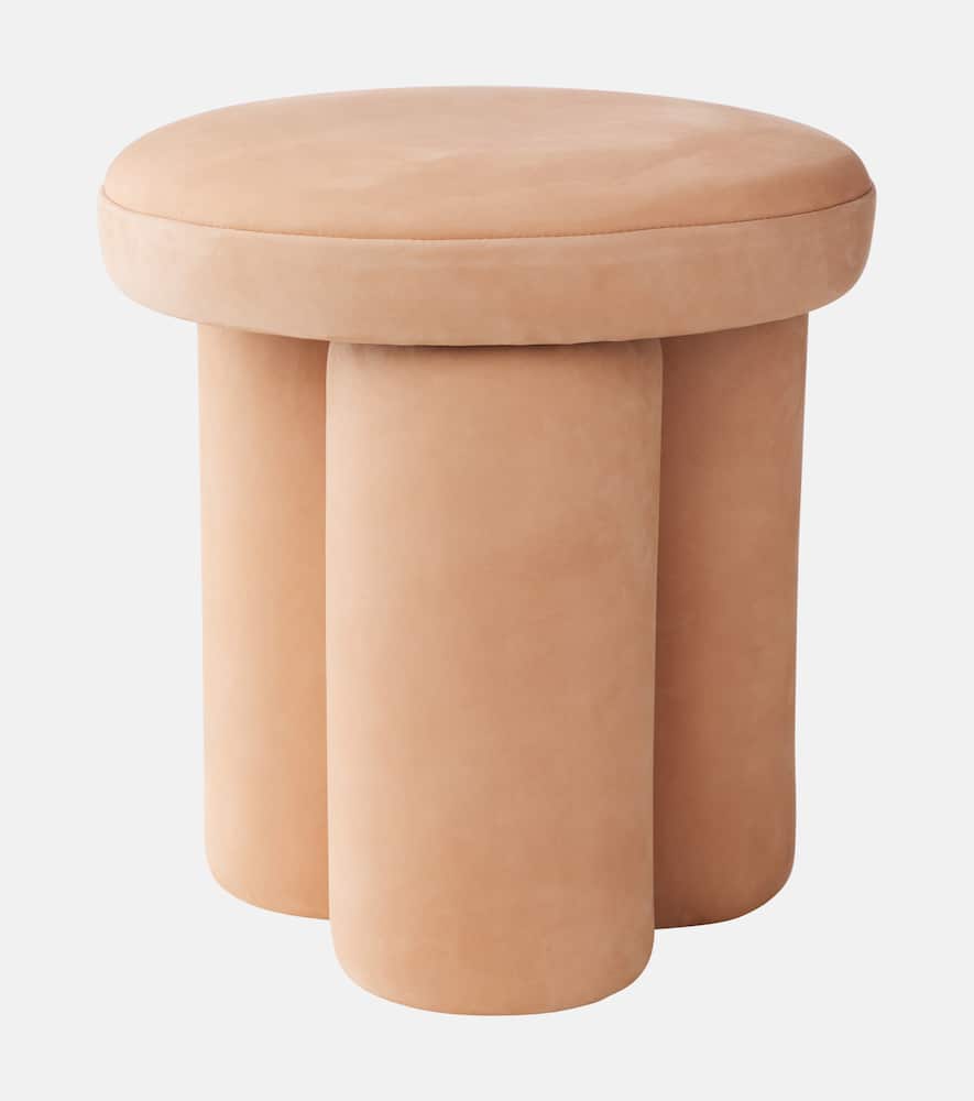 Big Foot leather stool