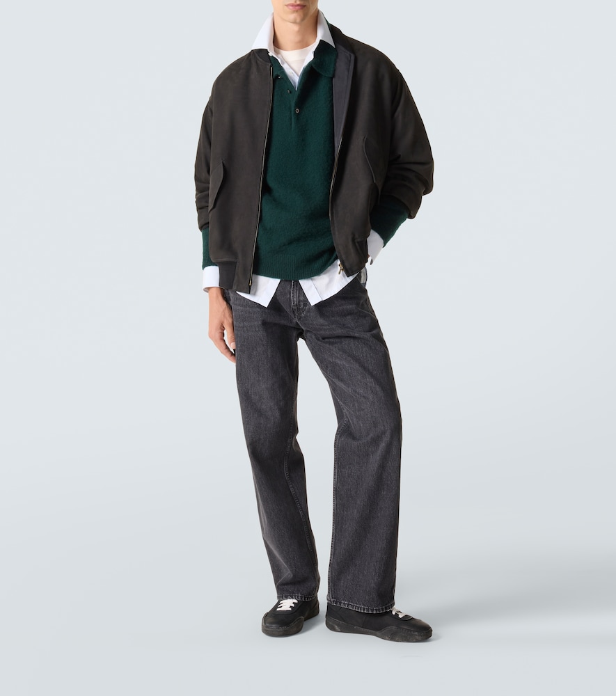  A.presse A.presse Suede Blouson Jacket 