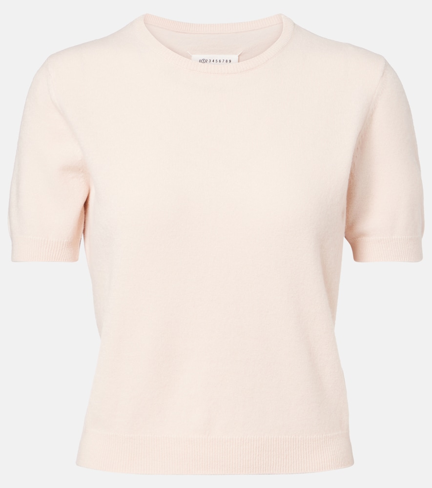 Maison Margiela Knitted Virgin Wool T Shirt