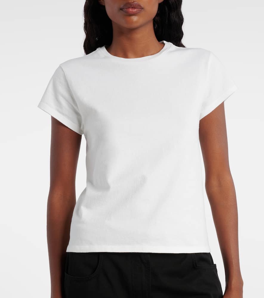 The Row Item O-neck Short-sleeved T-shirt In White