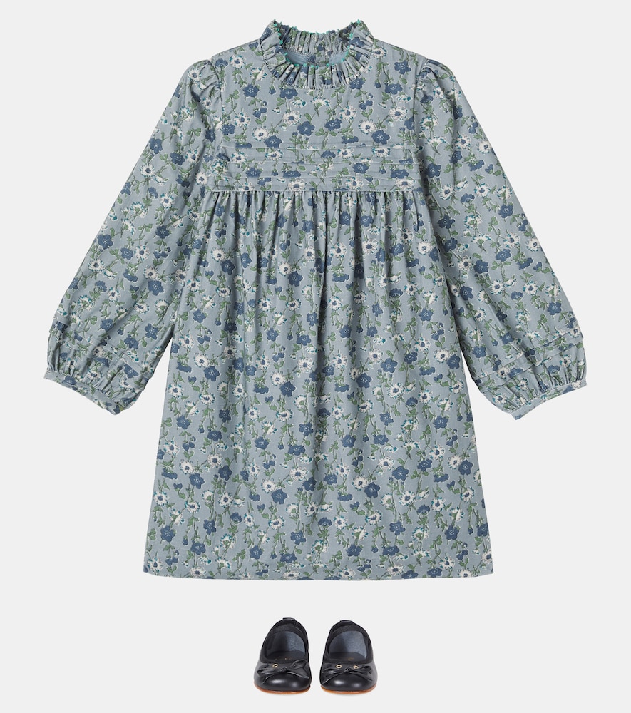  Bonpoint Bonpoint Topaz Floral Cotton Dress 