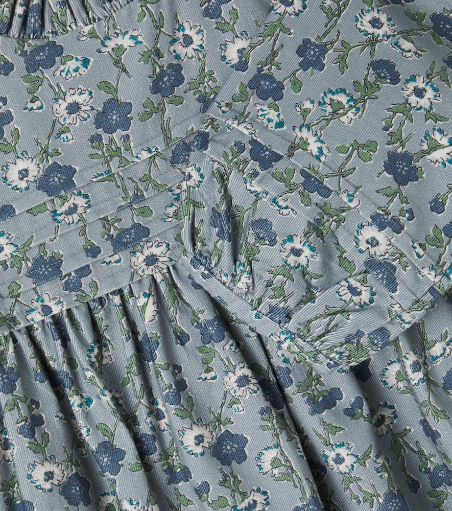  Bonpoint Bonpoint Topaz Floral Cotton Dress 