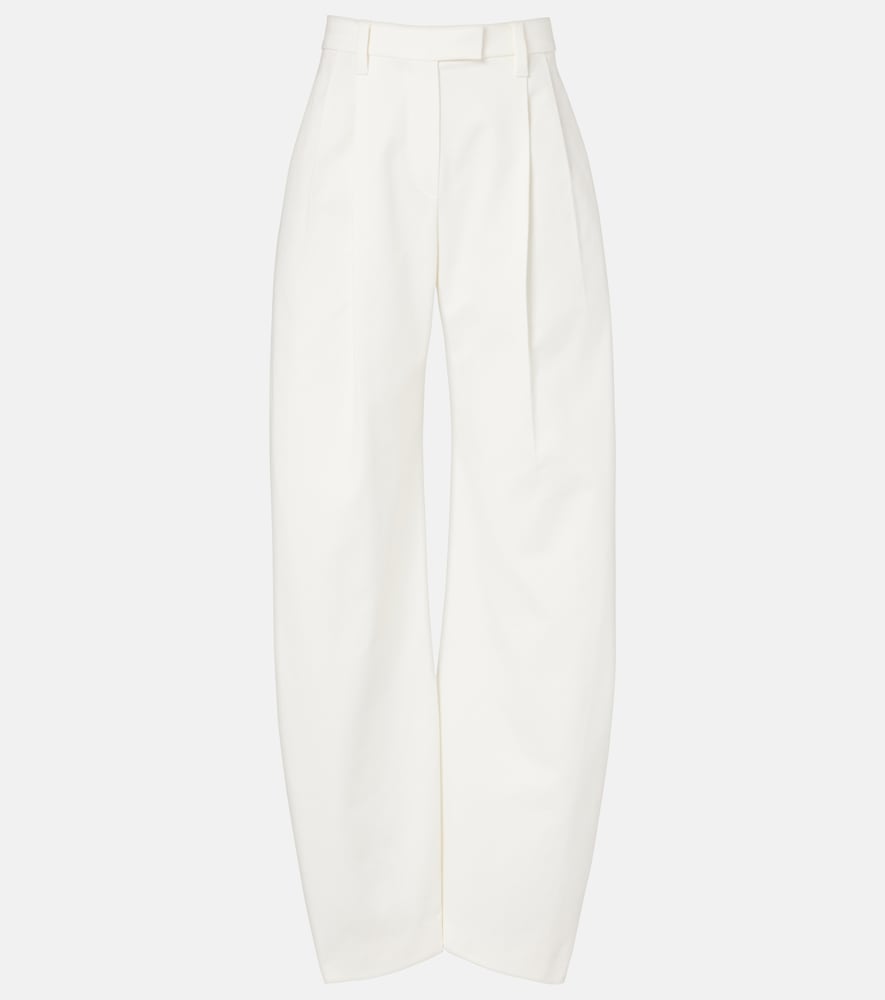 Brunello Cucinelli Cotton Barrel Leg Pants