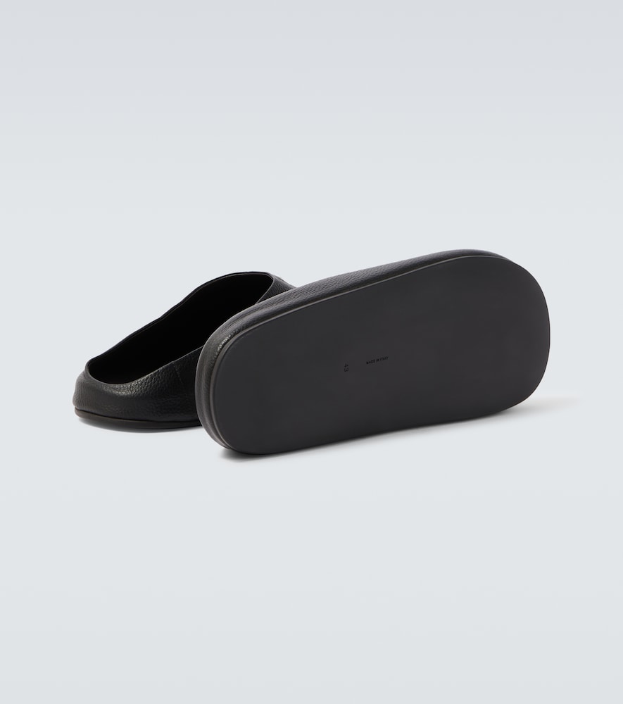  The Row The Row Slippers Hudson Aus Leder 