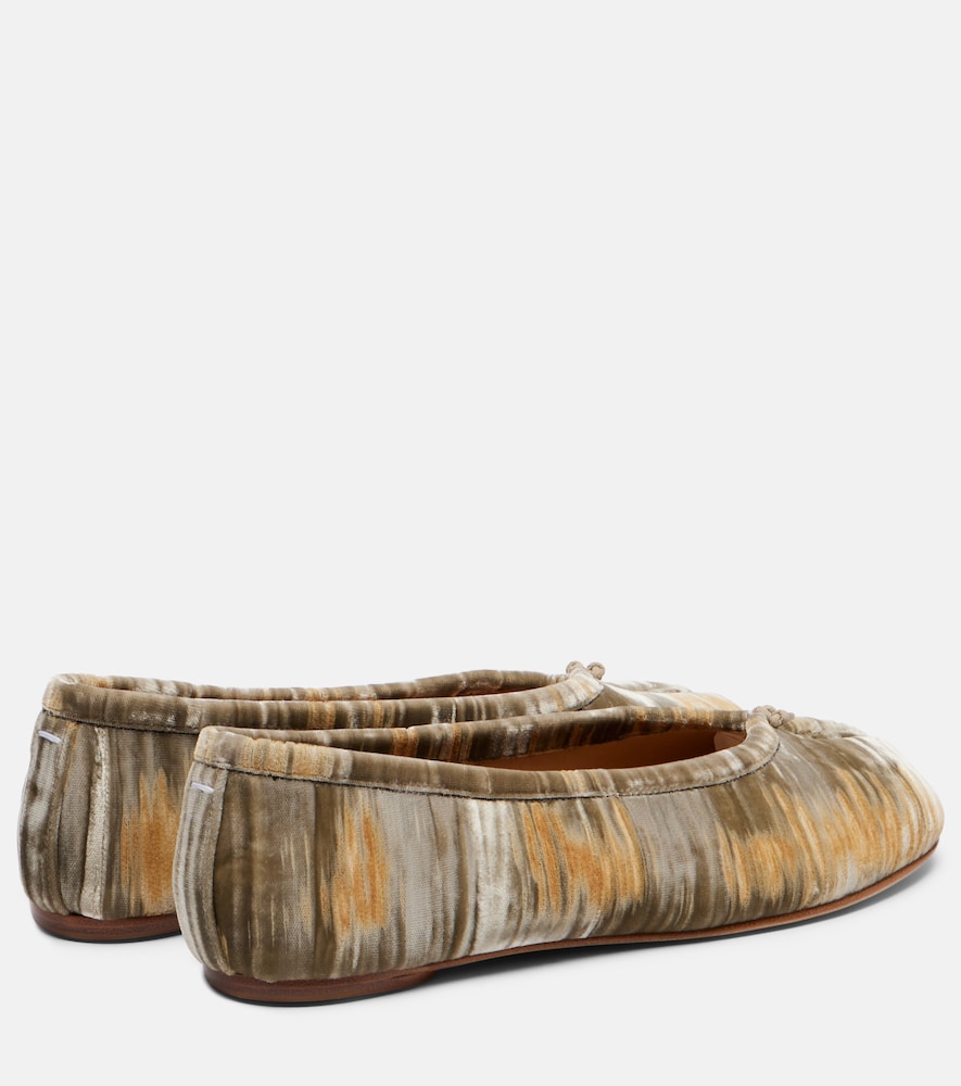  Maison Margiela Maison Margiela Tabi Velvet Ballet Flats 