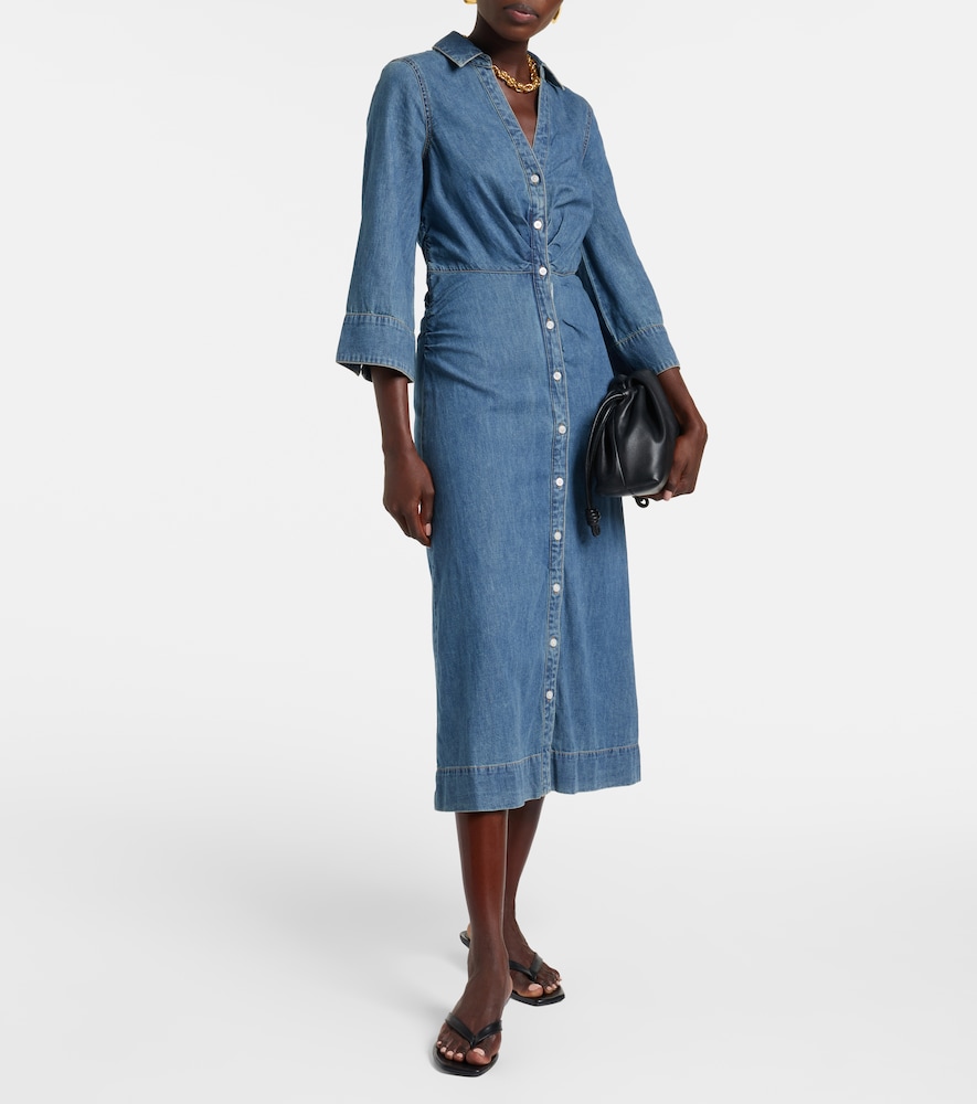 Veronica Beard Haydon denim shirt dress