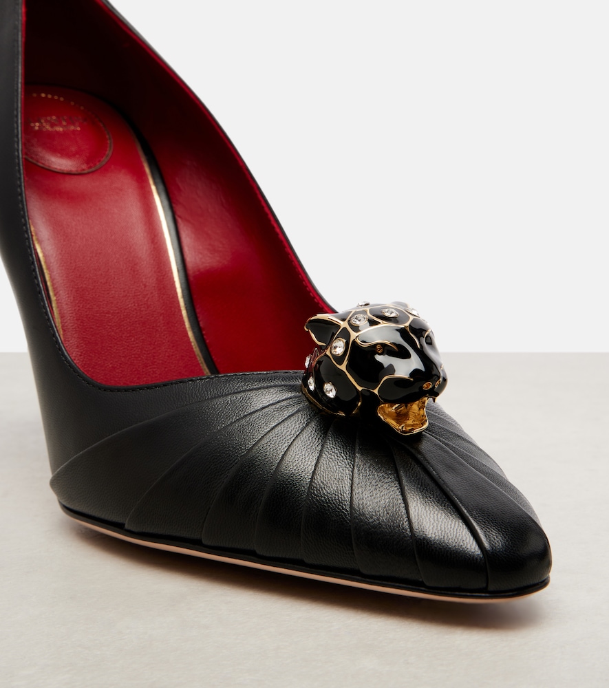 Garavani Pas De Chat 105 Leather Pumps