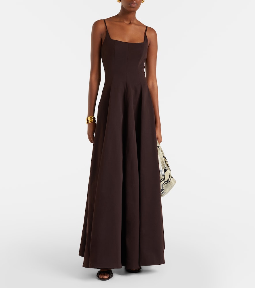  Staud Staud Joy Cotton-blend Gown 