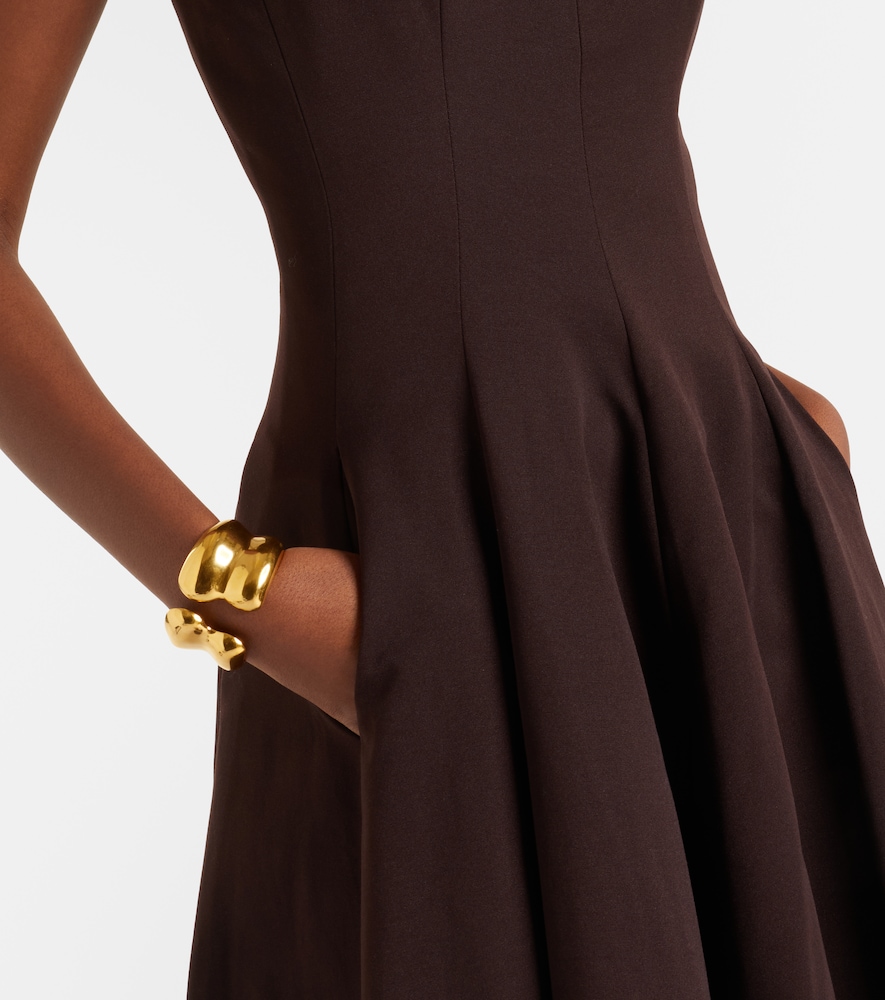  Staud Staud Joy Cotton-blend Gown 
