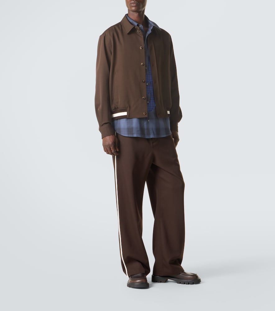  Loewe Loewe Wool Gabardine Blouson Jacket 