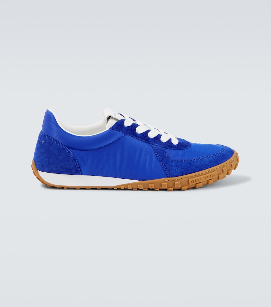 Givenchy Glide suede-trimmed sneakers