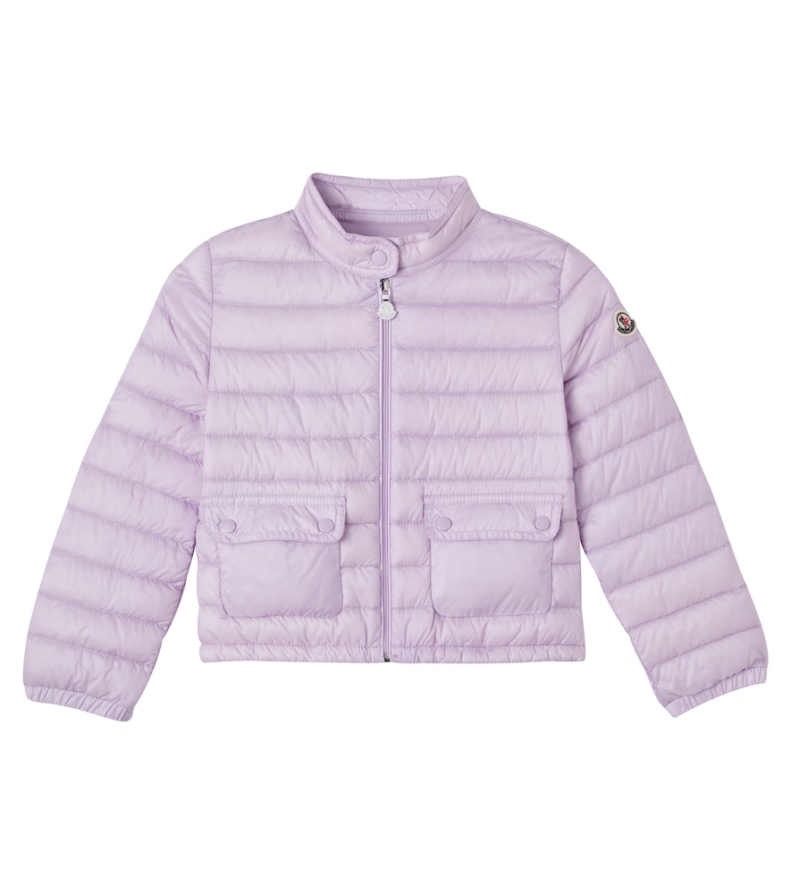 Moncler Enfant Girls Pink Lans Quilted Down Jacket Y Size 8