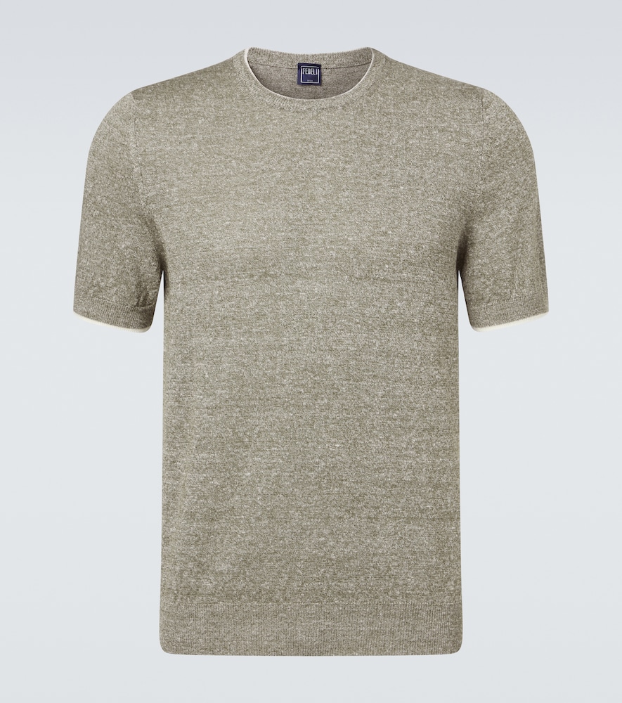 Fedeli Linen and Cotton Sweater