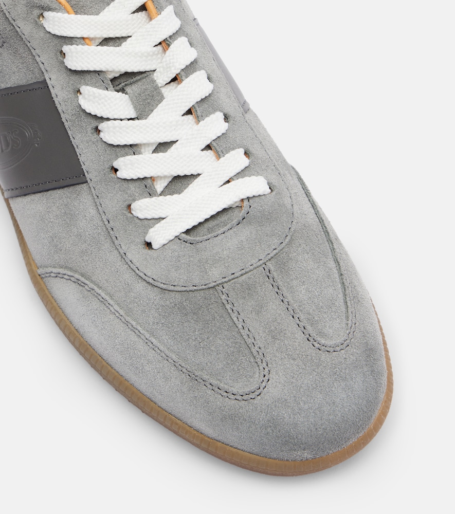  Tod's Tod's Sneakers Tabs Aus Veloursleder Mit Leder 