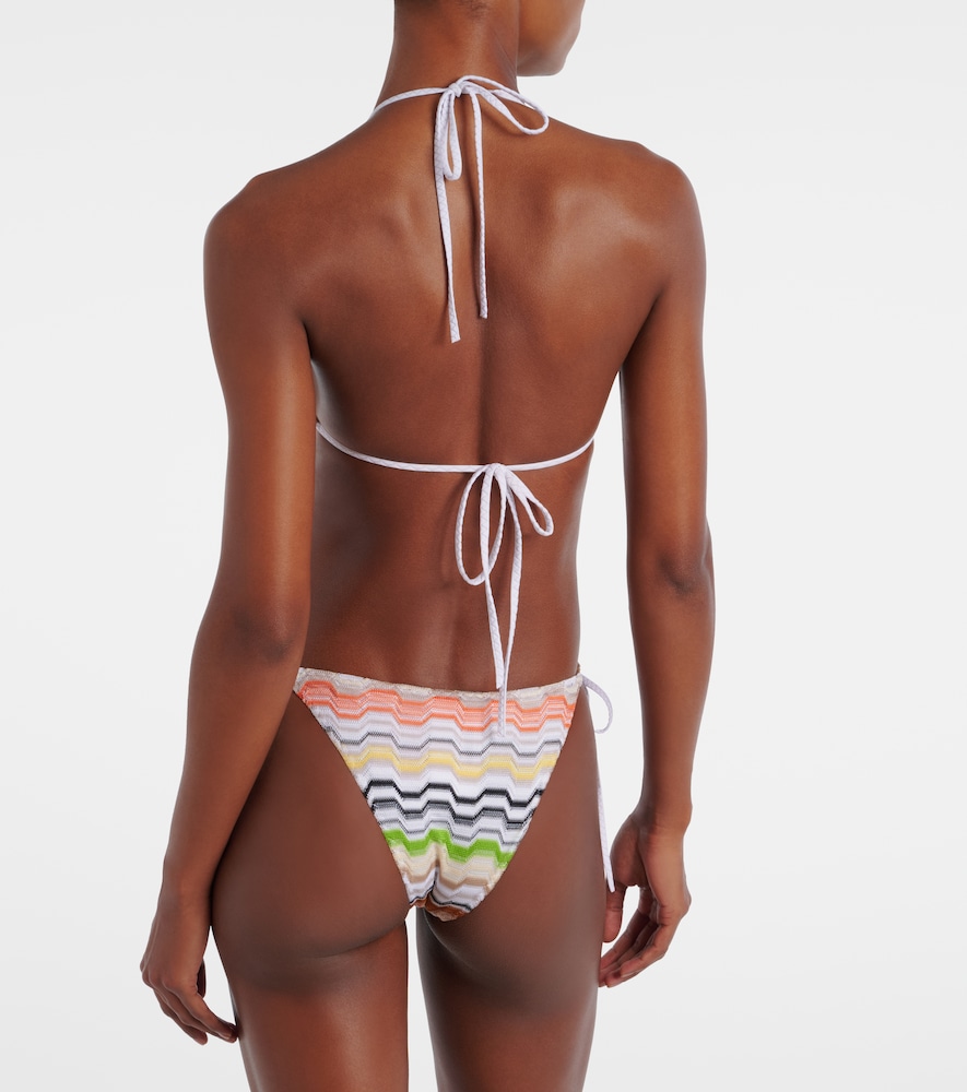  Missoni Missoni Bikini Zigzag Aus Häkelstrick 