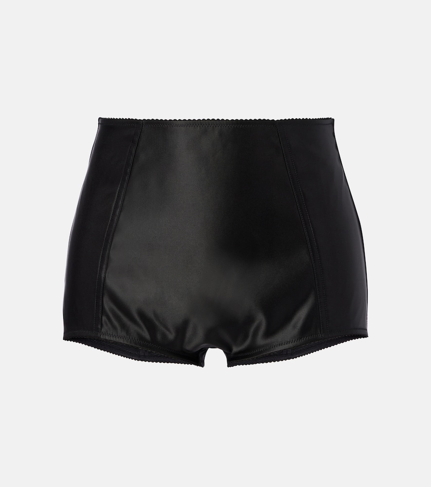 Dolce & Gabbana Satin micro shorts
