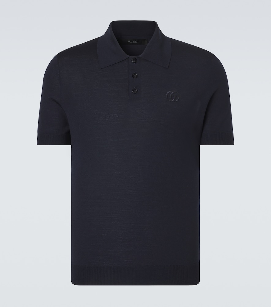 Gucci Double G wool polo shirt