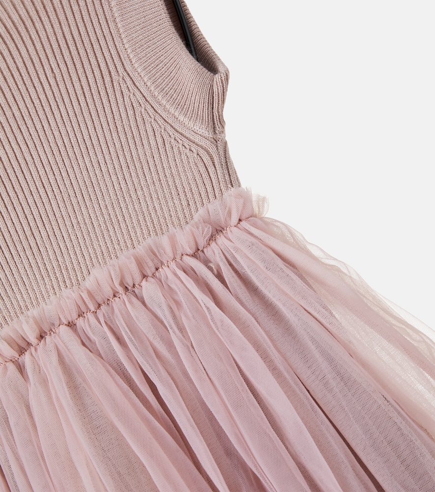  Donsje Donsje Xewa Paneled Tulle Dress 
