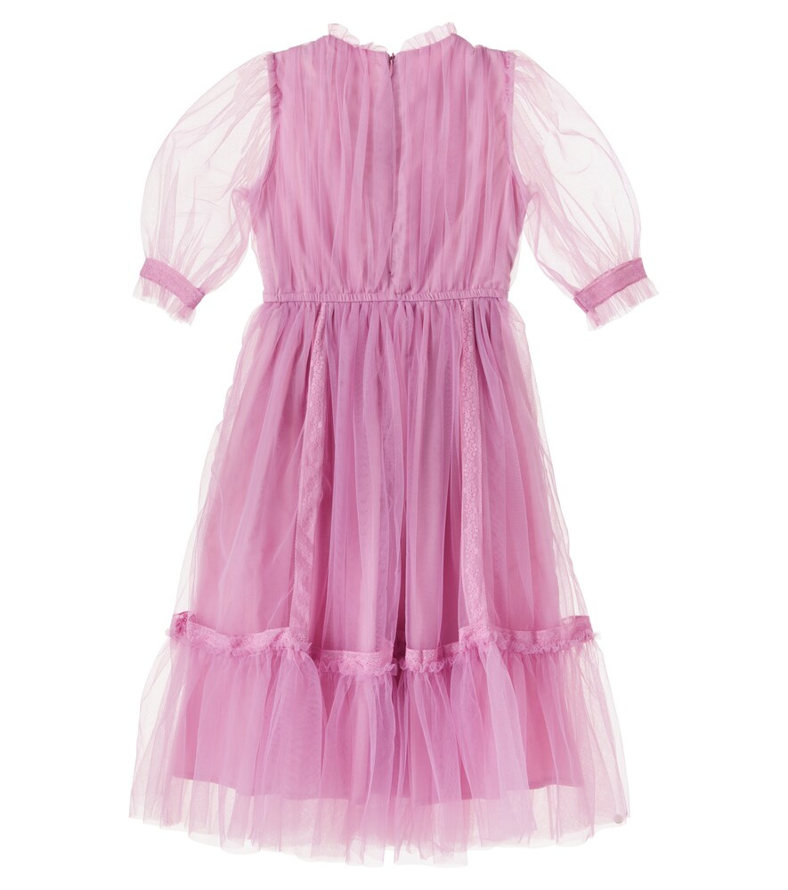  C'era Una Volta C'era Una Volta Kleid Donna Aus Tüll Mit Spitze 