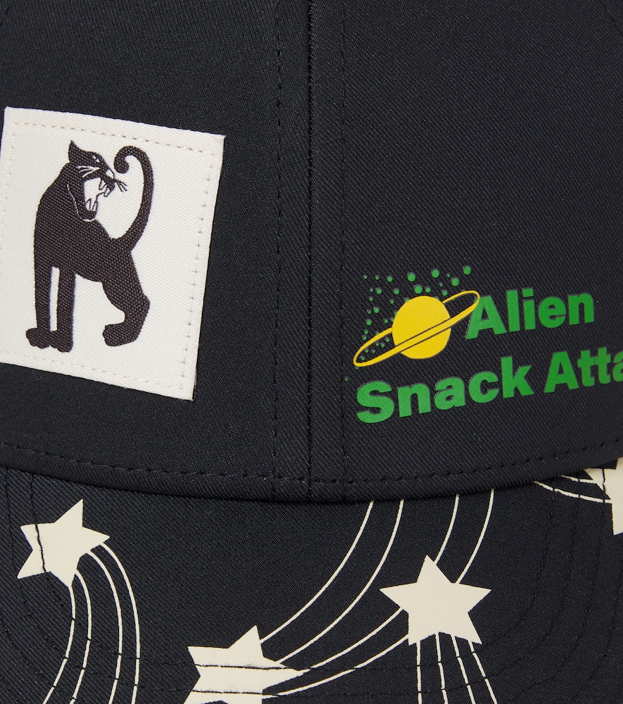  Mini Rodini Mini Rodini Printed Canvas Baseball Cap 