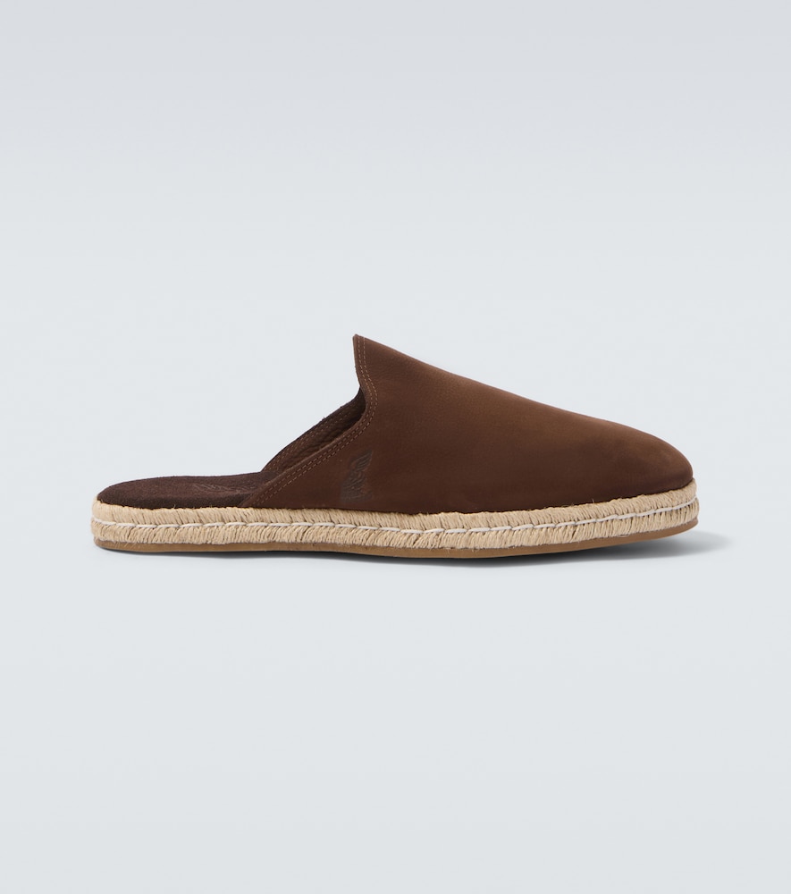 Ancient Greek Sandals Fimos leather espadrille mules