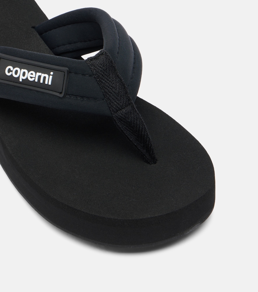  Coperni Coperni Logo Platform Thong Sandals 