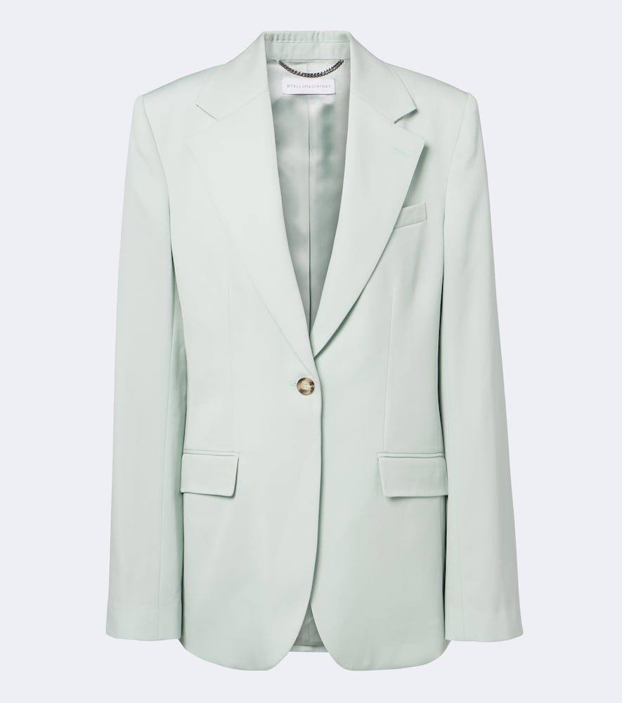Blazer in flanella di lana