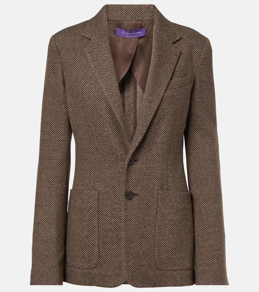 Blazer Hailey in lana, seta e cashmere